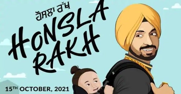 honsla rakh diljit and shehnaz gill