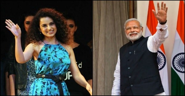 kangana ranaut and narendra modi