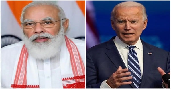 pm narendra modi and us president joe biden