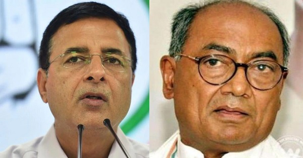 digvijay singh and randeep surjewala