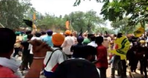 chandigarh kisan protest