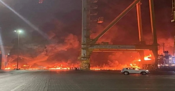 dubai major fire