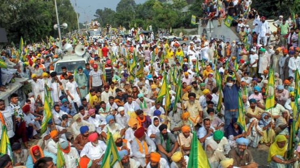 farmer protest