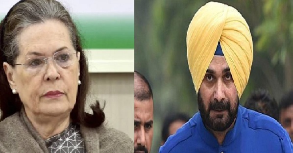 navjot sidhu meet sonia gandhi